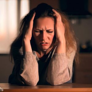 Fibromyalgie et la dépression. Mathilde souffre des deux.